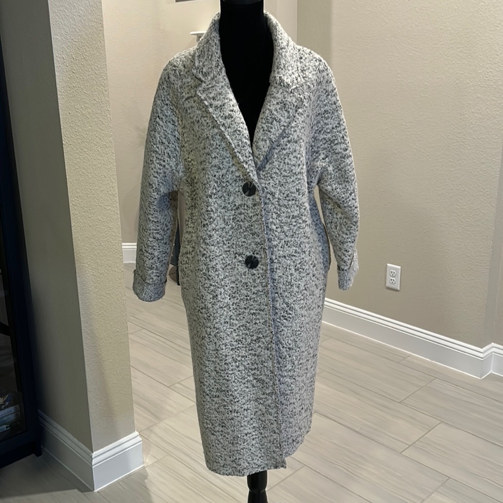 Zara knit wool jacket